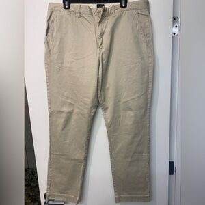 J. Crew Khaki Tan Classic Chinos Timeless Design